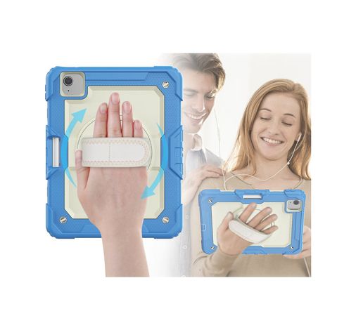 Solmazlar Online 8683140255534-BLNC İpad Pro 11 2020 Kılıf Strap New Tablet Kapak - Mavi Diğer Diğer