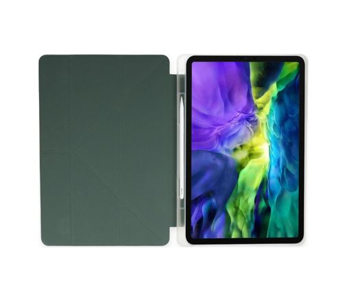 Solmazlar Online 8683140406523-BLNC İpad Air 4 10.9 Kılıf Kalemlikli Mars Tablet Kılıfı - Koyu Yeşil Diğer Diğer