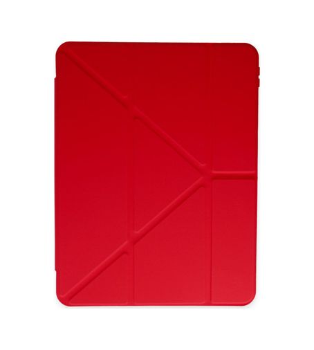Solmazlar Online 8683140471682-BLNC Galaxy T737 Tab S7 Fe 12.4 Kılıf Kalemlikli Mars Tablet Kılıfı - Kırmızı Diğer Diğer