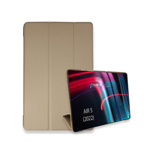 Solmazlar Online 8683140498184-BLNC İpad Air 5 2022 Kılıf Tablet Smart Kılıf - Gold Diğer Diğer