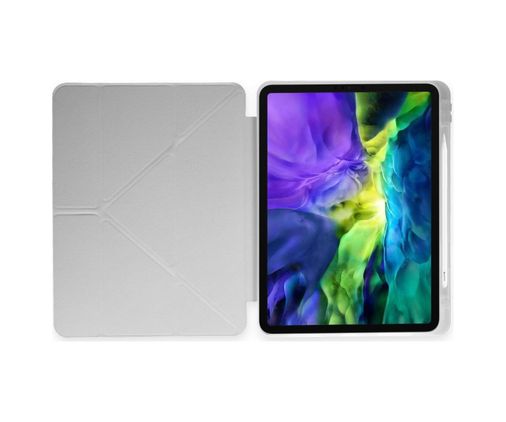 Solmazlar Online 8683140806347-BLNC İpad Pro 11 2024 Kılıf Kalemlikli Mars Tablet Kılıfı - Gri Diğer Diğer