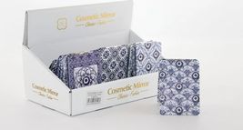 Solmazlar Online MEY02562741433367-BLMY Mey İthalat Taşlı Nazar Boncuklu Dikdörtgen El Aynası İnce Ebat-Renk-40Cm-Siyah
