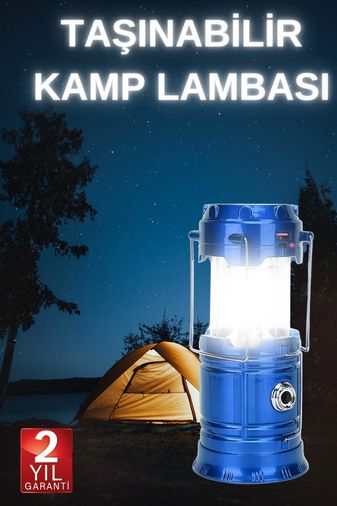 Solmazlar Online MEYTDUCZXF5800TLAMBA1-BLMY Mey İthalat Büyük Boy Güneş Enerjili Kamp Feneri Işıldak Lamba Usb Şarjlı Çok Renkli 30569001