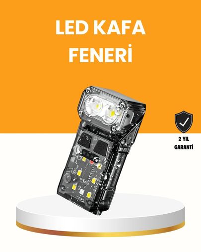 Solmazlar Online MEYTDUCZZZHS231LAMBA-4-BLMY Mey İthalat Kamp Ve Outdoor İçin Led Far 10 Saat Pil Sensörlü Manyetik Çok Renkli