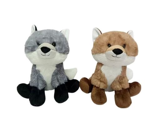 Solmazlar Online MEYXTV07.PB3156323-BLMY Mey İthalat Pb31563-23 Peluş Oturan Tilki 23 Cm Çok Renkli