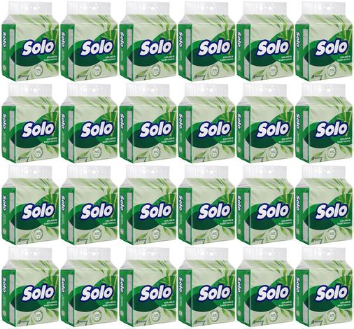 Solo Asılabilir Kağıt Havlu 1 Paket (1PK= 7 Rulo) Hijyenik ve Pratik Kullanım İçin Uygun (24 Lü Set)