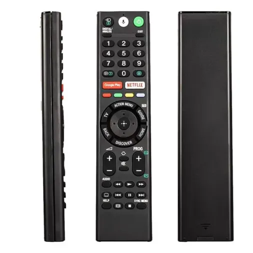Sony Rmf-tx200p Kd-43xf8096 Kd-49xe8004 Netflix-google Play Tuşlu Ses Komutsuz Lcd Led tv Kumandası