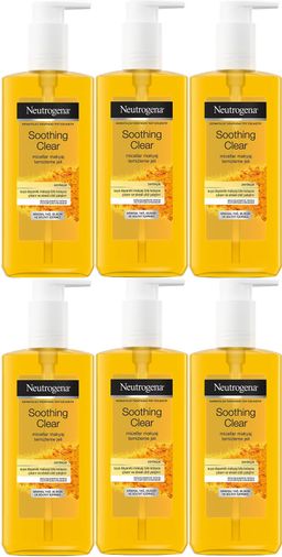 Soothing Clear Micellar Yüz Temizleme Jeli 200ML (6 Lı Set)
