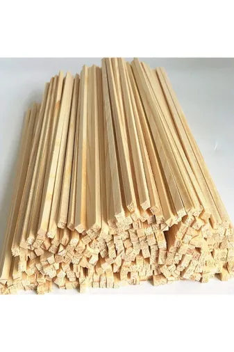 Sorano apt125 Ince Ahşap Çıta  5 Mm X 5 Mm 98 Cm 24Adet