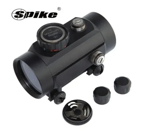 Spike Tactical 1x40mm Red &amp; Green Dot Sight - Geniş Görüş Açısı, Taktik Reflex Nişangâh - 11mm