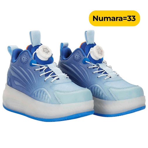 Sports Işıklı Patenli Erkek Spor Ayakkabı 33 Numara