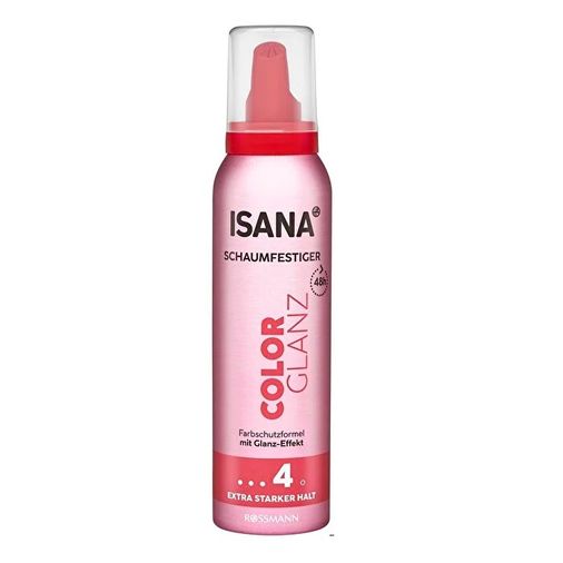 SR12062121 Isana 150 Ml 48 Saate Kadar Etkili Ekstra Güçlü Tutuş Color Glanz Saç Köpüğü