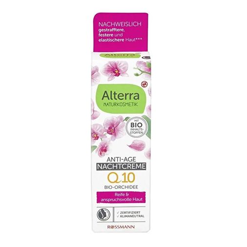 SR12063608 Alterra Organik Argan Yağlı Ve Orkide Özlü 50 Ml Yaşlanma Karşıtı Gece Kremi