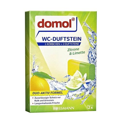 SR12064838 Domol Klozet Blok Yedek Limon 2X40 Gr Wc Kokusu