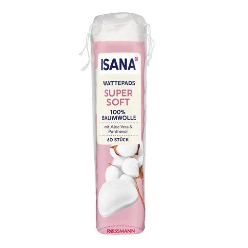SR15080010 Isana Aloe Vera Ve Provitamin B5 Süper Yumuşak 60'lı Disk Pamuk