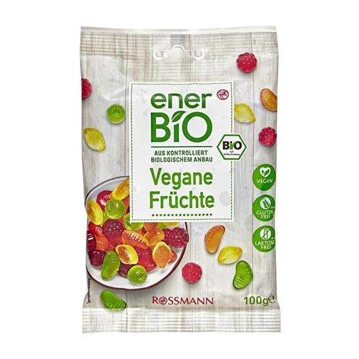 SR20100018 Enerbio Organik Meyve Aromalı Çiğnenebilir Şekerleme 100 Gr