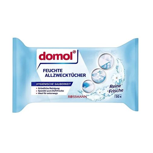 SR20100046 Domol Yüzey Temizleme Mendili Saf Temizlik 50'li