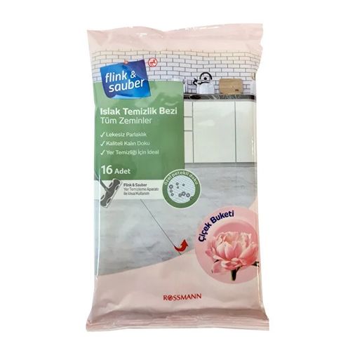 SR24040059 Flink & Sauber Yer Bezi Islak Çiçek Buketi 16'lı