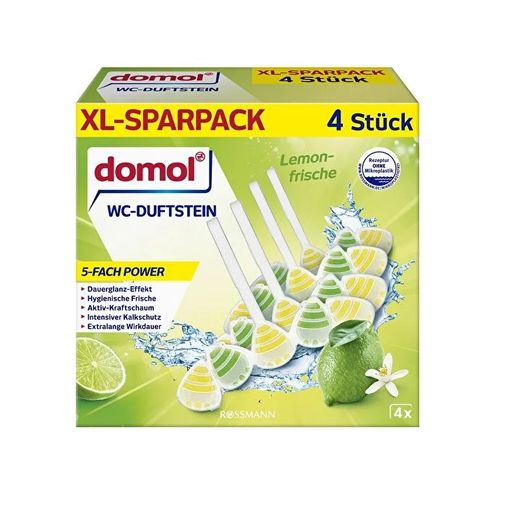SR24060092 Domol Wc Kokusu Blok Limon Power 4X55 Gr