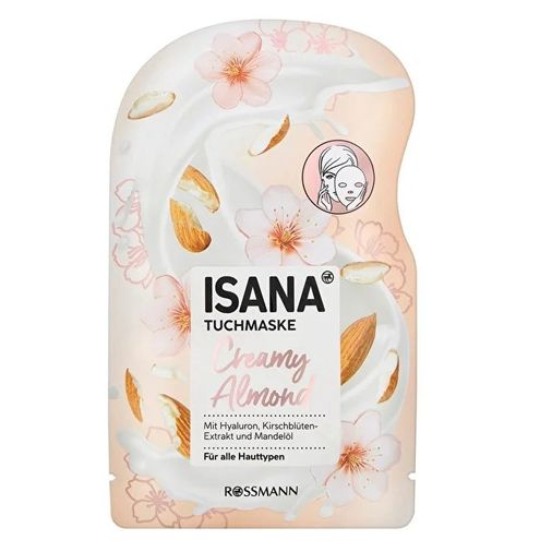 SR24100486 Isana Kağıt Maske Hyaluron & Badem Ekstrakt 1 Adet