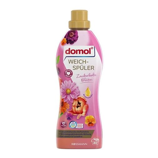 SR24110290 Domol Yumuşatıcı, 40 Yıkama Büyüleyici Çiçekler 1000 Ml