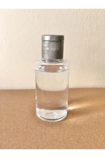 SSEPETLESENE OtelBukleti-2421 25 Adet 50 Ml Gri Fliptop Kapak Om61 Dezenfektan - Kolonya - Parfüm Boş Şişesi - 50 Ml