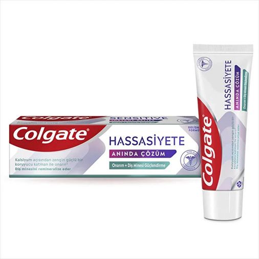 ST11090186 Colgate Diş Macunu Hassasiyete Anında Çözüm Onarım + Diş Minesi Güçlendirme 75 Ml