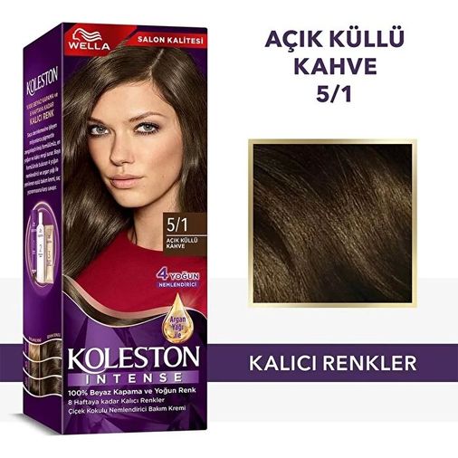 ST23050265 Koleston Intense 5/1 Ekstra Küllü Kahve Salon Kalitesi Saç Boyası