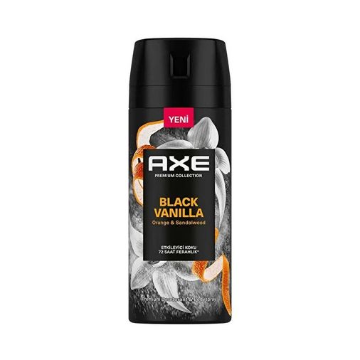 ST25010174 Axe Black Vanilla 150 Ml Erkek Sprey Deodorant