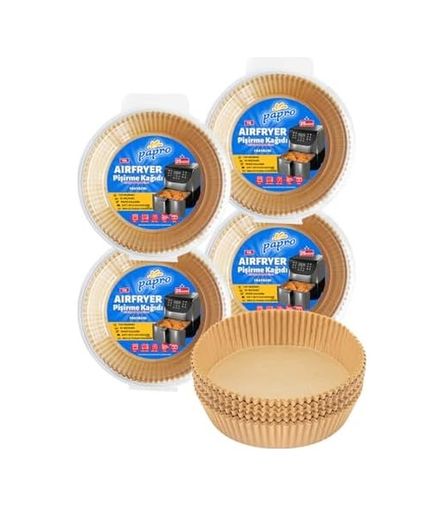 Standart Estetiki 57855210126391280184975 Airfryer Pişirme Kağıdı,fritöz Yağlı Kağıdı 25&apos Li X4 Adet Avantajlı Paket - Toplam 100 Adet 50 X 22