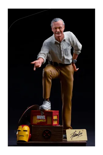 stanlee2 Stan Lee Deluxe Art Scale 1/10 - Iron Studios