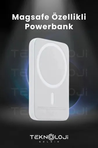 starnewstore 6485216675781721051 5000 Mah Powerbank Kablosuz Şarj Cihazı Iphone Uyumlu Wireless Şarj Ysftx 721051