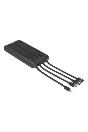 starnewstore 6485216700231721051 20.000 Mah Güneş Enerjili Solar Kendinden 3Lü Kablolu Led Işıklı Powerbank Ysftx 721051