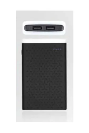 starnewstore 6485216701091721051 Ysfx Şarj Cihazı, 10000Mah Power Bank Işıklı  Siyah Modern Tasarım 826334 Life Sell 721051
