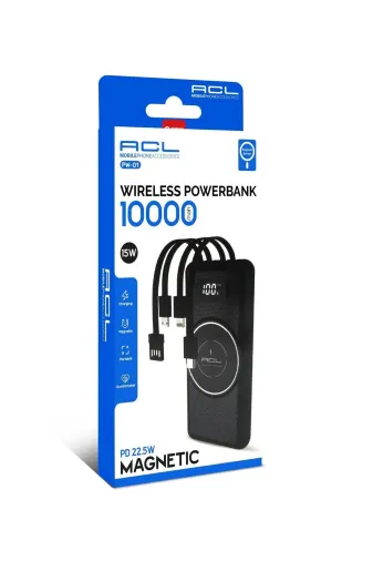 starnewstore 6485216701821721051 15 Watt 10.000 Mah 4X Çıkış - Wireless Şarj - Kendinden Kablolu Powerbank Htcx 1005813 Ysftx 7