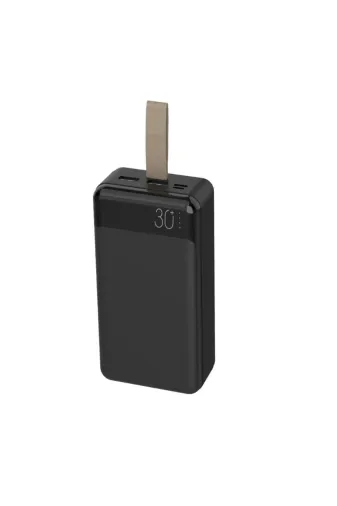 starnewstore 6485216707821721051 Ysfx Şarj 30.000Mah Powerbank Led Ekran Göstergeli Type-C Micro Usb Şarj Girişli Life Sell 72105