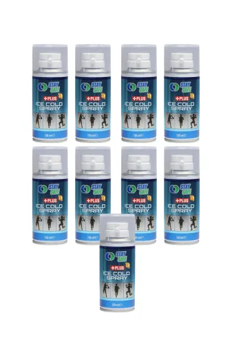Stay Safe DKMed1915100317 Anestezik Özellikli Soğutucu Sprey 150 Ml ( 9 Adet )