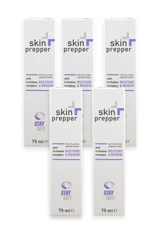 Stay Safe DKmed96395274101321 Skin Prepper Anestezik Ve Lazer Epilasyon İçin Soğutucu Sprey 5 Adet