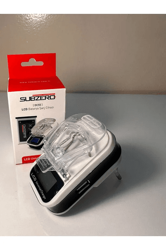 Subzero Subzero Dc55 Üniversal - Akıllı - Dijital Led Göstergeli - Batarya Şarj Aleti