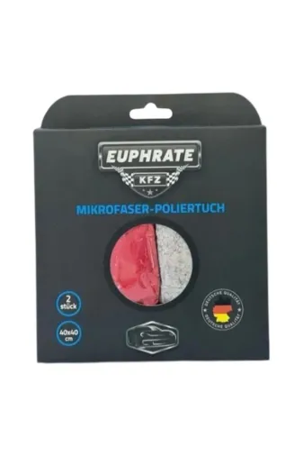 Suff 153.010.00164 Euphrate İkili 40X40 Silme Bezi Extra Yumuşak Dokulu
