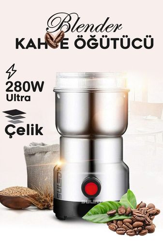 SULED Kahve & Baharat Öğütücü Bigpro 280W Paslanmaz Çelik 220V Fişli Öğütücü - Parçalayıcı