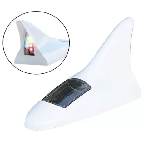 Sunup Solar Led Işıklı Shark Oto Anten Lambası