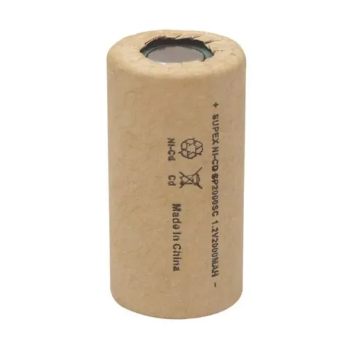 Supex Tekli 1.2 V 2000ma Nı-cd Süpürge Pili 2000sc