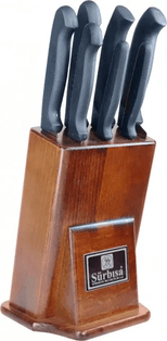 Sürbısa 61510 - Sürmene Mutfak Bıçakları Seti - 7 Li Set