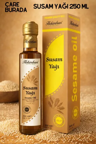 Susam Yağı 250 Ml (Soğuk Sıkım)
