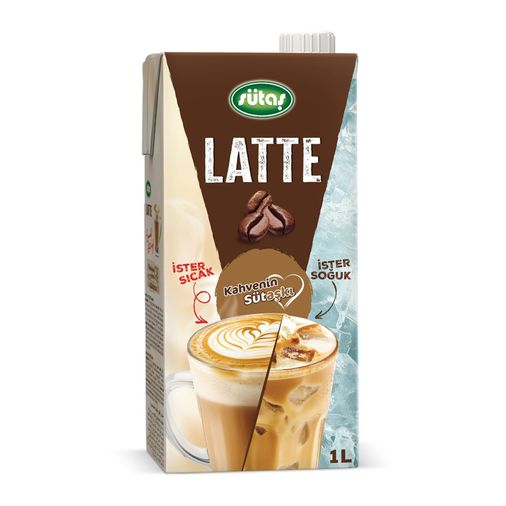 sütaş7501 Sütaş Latte 1 L
