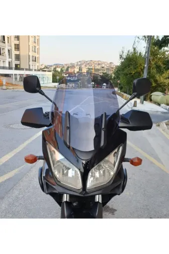Suzuki V-Strom DL 650 Ön Cam 2004-2010 Model 45cm Füme Renkli 4mm