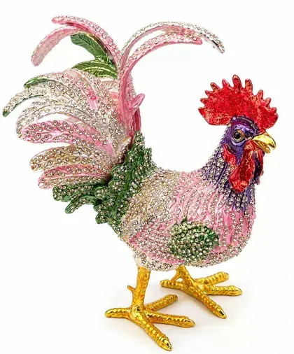 Swaroski Taşlı Tavuk Alk5741