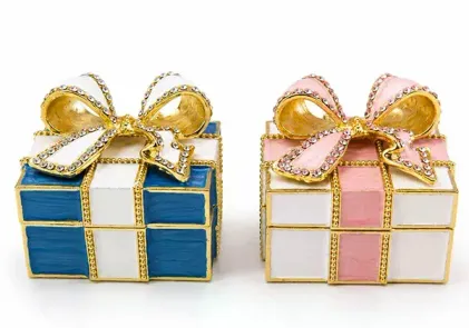 Swarovski Taşlı Dekoratif Hediye Paketi Alk5751