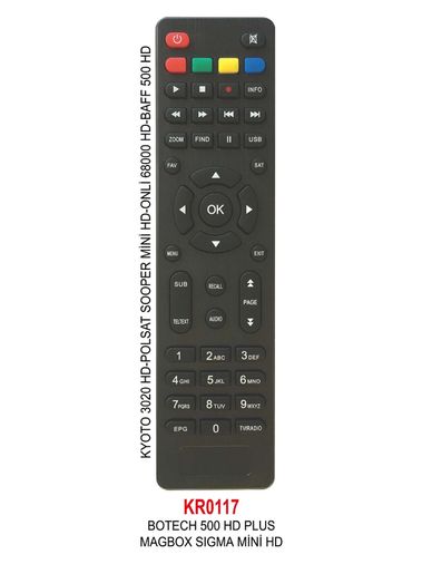 Swat KR0117 Botech Piko 500-Magbox Uydu Kumandası